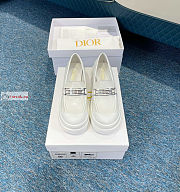 Dior Code Loafer White  - 3