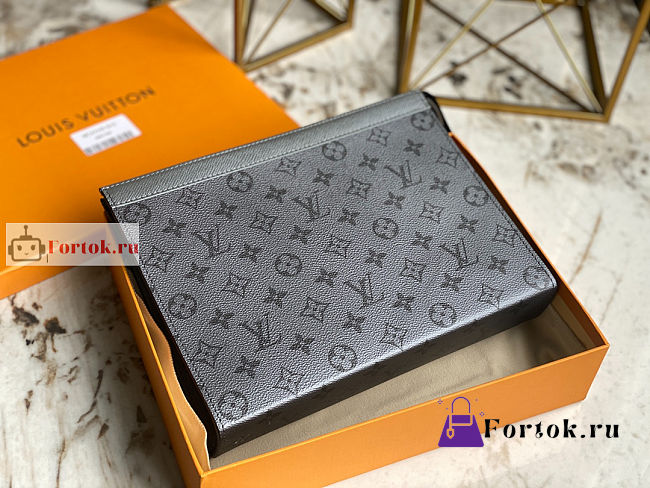 Louis Vuitton Ppchette Voyage MM Gray M30840 27x21x6cm - 1