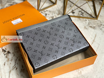 Louis Vuitton Ppchette Voyage MM Gray M30840 27x21x6cm