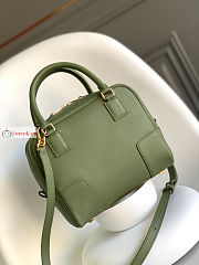 Loewe Amazona 19 Square Bag Avocado Green 19x18x11.5cm - 2