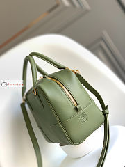 Loewe Amazona 19 Square Bag Avocado Green 19x18x11.5cm - 3