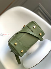 Loewe Amazona 19 Square Bag Avocado Green 19x18x11.5cm - 6