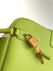 Loewe Amazona 19 Square Bag Lime 19x18x11.5cm - 6