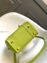 Loewe Amazona 19 Square Bag Lime 19x18x11.5cm - 4