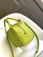 Loewe Amazona 19 Square Bag Lime 19x18x11.5cm - 2