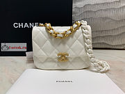 Chanel Mini Flap Bag White AS3205 13x18x6cm - 1