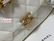 Chanel Mini Flap Bag White AS3205 13x18x6cm - 2