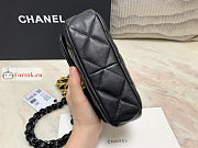 Chanel Mini Flap Bag Black AS3205 13x18x6cm - 4