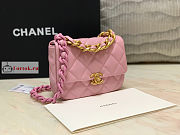 Chanel Mini Flap Bag Pink AS3205 13x18x6cm - 6