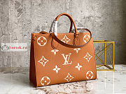 Louis Vuitton Onthego MM Arizona Beige/Cream M45982 35x27x14cm - 4