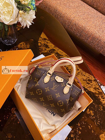 Louis Vuitton Nano Turenne Bag Monogram M61253 17x11x6cm