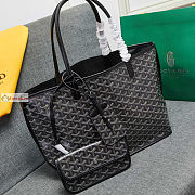 Goyard Reversable Tote Bag Black GM 46cm - 5
