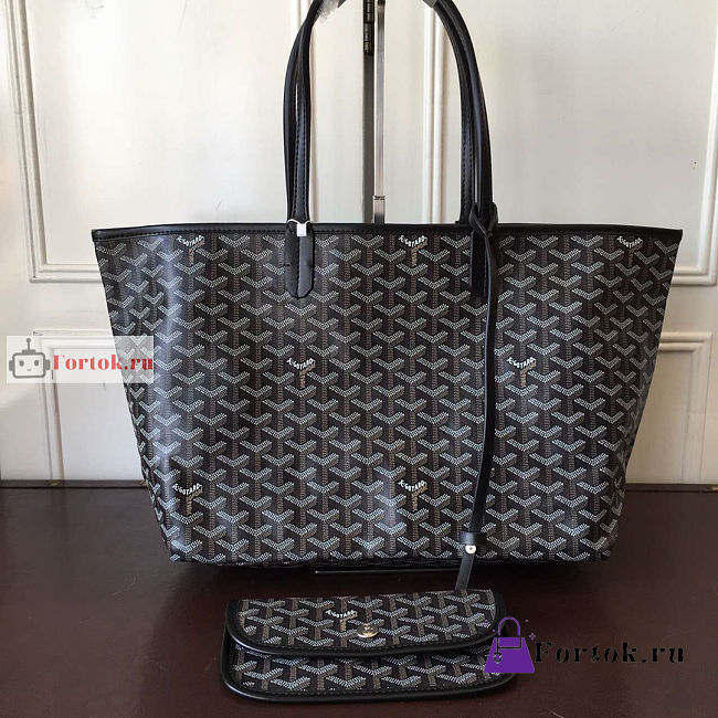 Goyard ST Louris Tote Bag GM Black 47cm - 1