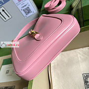 Gucci Mini Jackie 1961 Shoulder Bag Pink 637091 19x13x3cm - 4