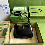Gucci Mini Jackie 1961 Shoulder Bag Black 637091 19x13x3cm - 5