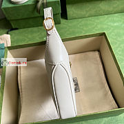 Gucci Mini Jackie 1961 Shoulder Bag White 637091 19x13x3cm - 5