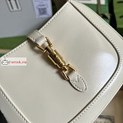 Gucci Mini Jackie 1961 Shoulder Bag White 637091 19x13x3cm - 3