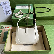 Gucci Mini Jackie 1961 Shoulder Bag White 637091 19x13x3cm - 2