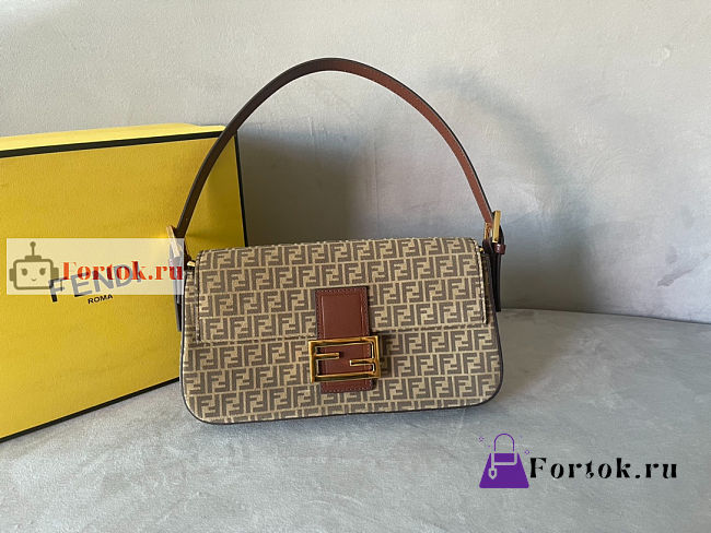 Fendi Baguette 1997 Beige 28x13.5x6cm - 1