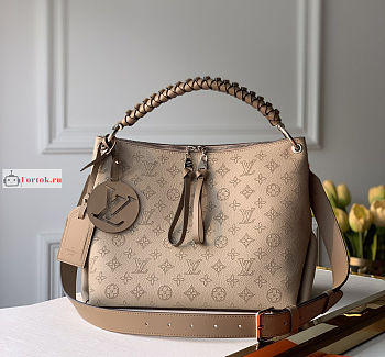 Louis Vuitton Beaubourg Hobo MM Bag Beige M56084 32x26x17cm