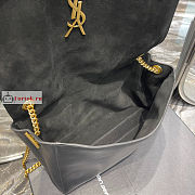 Ysl Medium Kate Reversible Chain Bag Black 5538041 28.5x20x6cm - 6