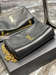 Ysl Medium Kate Reversible Chain Bag Black 5538041 28.5x20x6cm - 3