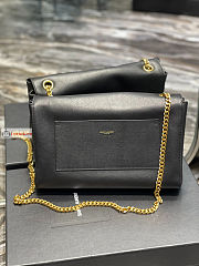 Ysl Medium Kate Reversible Chain Bag Black 5538041 28.5x20x6cm - 4