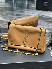 Ysl Medium Kate Reversible Chain Bag Tan 5538041 28.5x20x6cm - 4