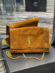 Ysl Medium Kate Reversible Chain Bag Tan 5538041 28.5x20x6cm - 2