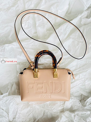 Fendi Mini By The Way Boston Pink 20.5x12x9cm