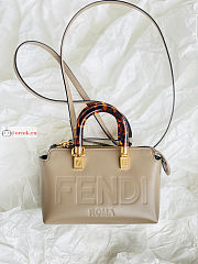 Fendi Mini By The Way Boston Beige 20.5x12x9cm - 1