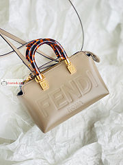 Fendi Mini By The Way Boston Beige 20.5x12x9cm - 6