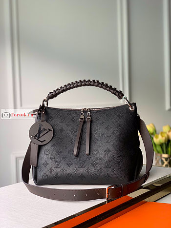 Louis Vuitton Beaubourg Hobo MM Bag Black M56073 32x26x17cm