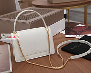 Bvlgari x Alexander Belt Bag In Smooth Leather White 19x13x6.5cm - 3