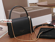 Bvlgari x Alexander Belt Bag In Smooth Leather Black 19x13x6.5cm - 6