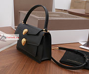 Bvlgari x Alexander Belt Bag In Smooth Leather Black 19x13x6.5cm - 5