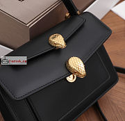 Bvlgari x Alexander Belt Bag In Smooth Leather Black 19x13x6.5cm - 4