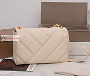 Bvlgari Serpenti Cabochon Maxi Chain Crossbody Bag Ivory 27x18x11cm - 6