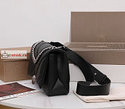 Bvlgari Serpenti Cabochon Maxi Chain Crossbody Bag Black 27x18x11cm - 5