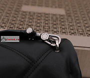 Bvlgari Serpenti Cabochon Maxi Chain Crossbody Bag Black 27x18x11cm - 4