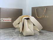 Bvlgari Small Serpenti Cabochon Maxi Chain Crossbody Bag Ivory 22.5x15x10cm - 6
