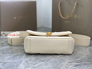 Bvlgari Small Serpenti Cabochon Maxi Chain Crossbody Bag Ivory 22.5x15x10cm - 5