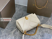 Bvlgari Small Serpenti Cabochon Maxi Chain Crossbody Bag Ivory 22.5x15x10cm - 3
