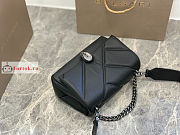 Bvlgari Small Serpenti Cabochon Maxi Chain Crossbody Bag Black 22.5x15x10cm - 6