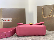 Bvlgari Small Serpenti Cabochon Maxi Chain Crossbody Bag Pink 22.5x15x10cm - 5
