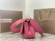 Bvlgari Small Serpenti Cabochon Maxi Chain Crossbody Bag Pink 22.5x15x10cm - 4