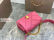 Bvlgari Small Serpenti Cabochon Maxi Chain Crossbody Bag Pink 22.5x15x10cm - 2