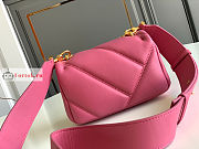 Bvlgari Mini Serpenti Cabochon Maxi Chain Crossbody Bag Pink 18x12x8cm - 6
