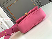 Bvlgari Mini Serpenti Cabochon Maxi Chain Crossbody Bag Pink 18x12x8cm - 4
