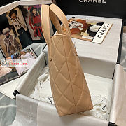 Chanel Vivian Vintage Tote Bag Beige AS3045 23x24x9cm - 5